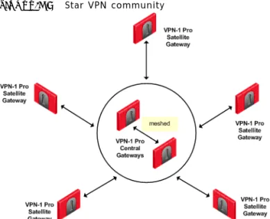 FIGURE 2-5 Star VPN community 