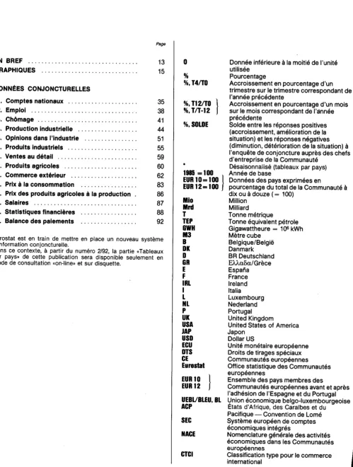 Table des matieres 