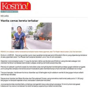 Figure 1.3.2 Kosmo 23 September 2012 