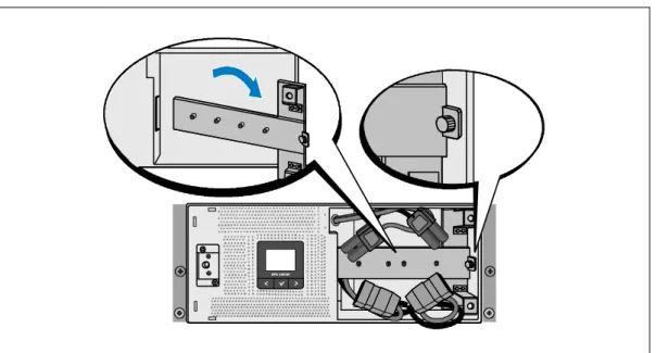 Figure 7. Removing the Battery Retaining Bracket