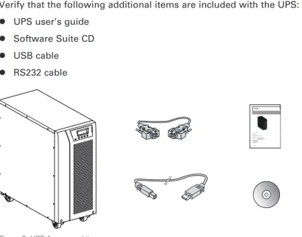 Figure 3. UPS Accessory kit.