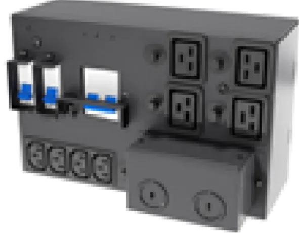 Figure 4 Power distribution box for GXT3 5000VA and 6000VA models