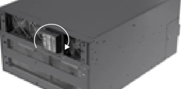 Figure 8 Rotate the operation and display panel