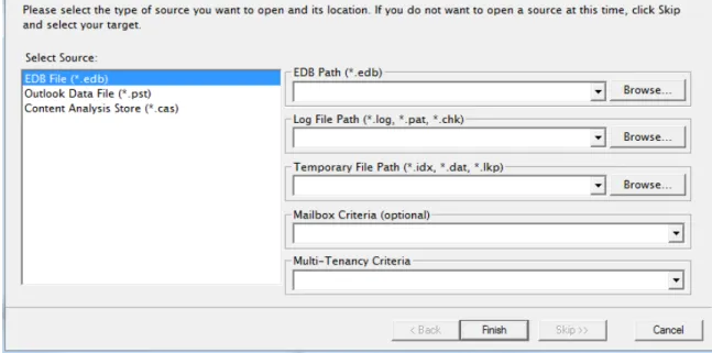 Figure 2-5: Selecting an EDB file as the source with multi-tenancy support 7. Click Next.