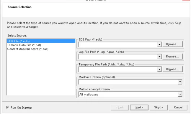 Figure 2-5: Selecting an EDB file as the source with multi-tenancy support 7. Click Next.