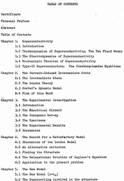 TABLE OP CONTENTS