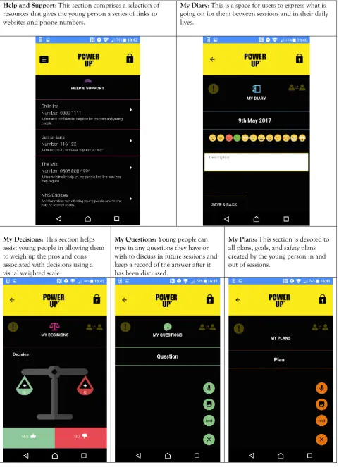 Figure 3: Power Up screenshots (cont’d) 
