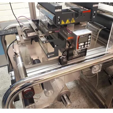 Fig. 1. Roll-to-roll printed wiring backplane. 