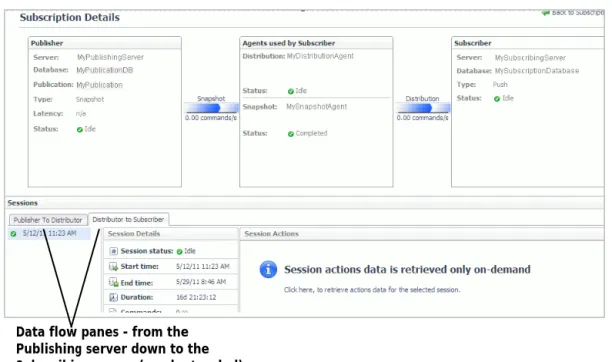 Figure 11. The Subscription Details screen.