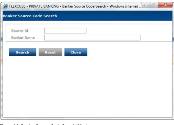Figure 4.2: Banker Source Code Search Window Step 4: 