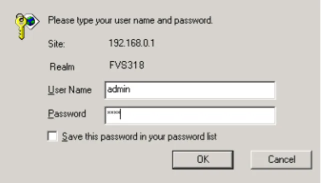 Figure 4-1. Login window