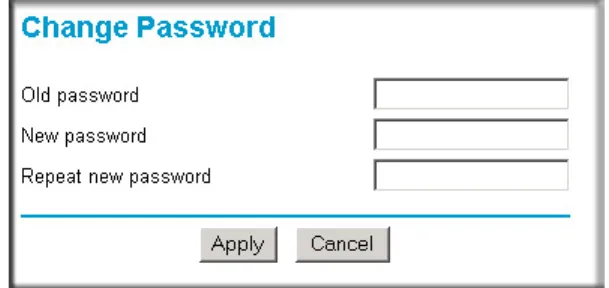 Figure 5-1:  Set Password menu