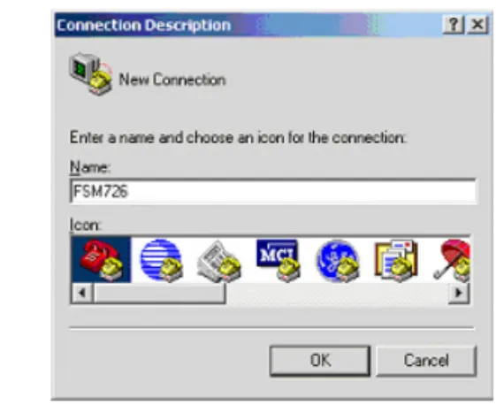 Figure 4-2:  Connection Description