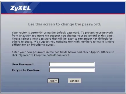 Figure 5   Change Password at Login