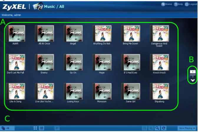 Figure 20   Music Screen