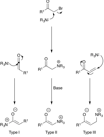 Figure 1.4: Classes of Ammonium Enolate  