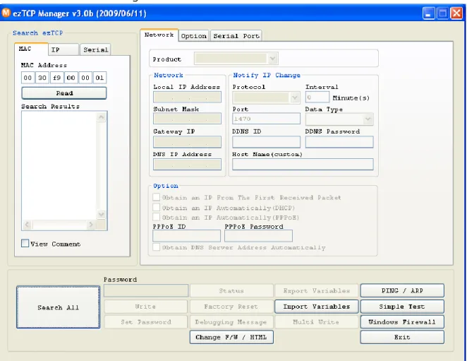 Figure 5-1 ezManager 