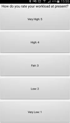 Fig. 5. Instantaneous Self Assessment (ISA) Recorder App