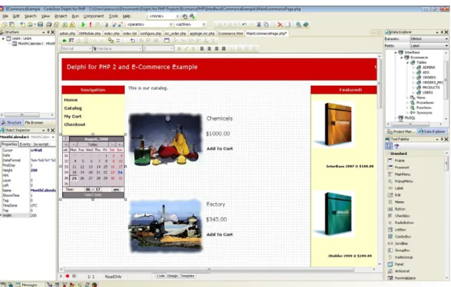Figure 1  the Form Designer with the Tag Editor enables a high level of control over the layout of  web pages