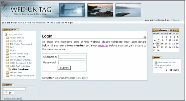 Figure 2:2 Login Page 