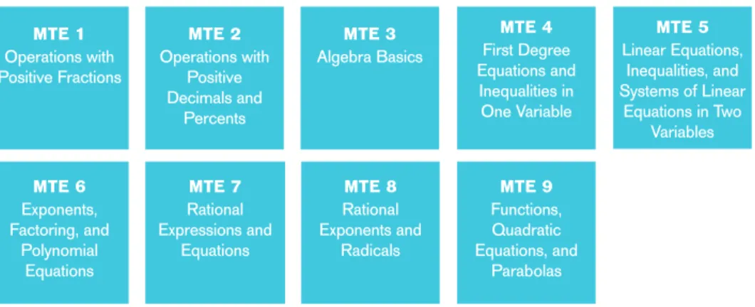 Figure 3. Virginia Developmental Math Modules