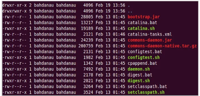 Figure 1: OpenL Tablets package is added  6.  If some  sh  files are not executable, enter the following command: 
