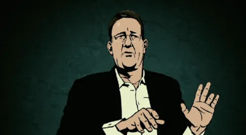 Figure 9: Animated “talking heads” interview sequence in Waltz with Bashir. 