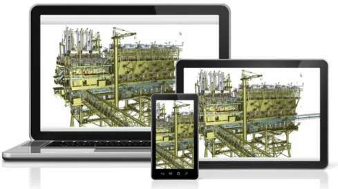 Figure 3. SAP Visual Enterprise Viewer* lets everyday users view and interact with complex  3-D content