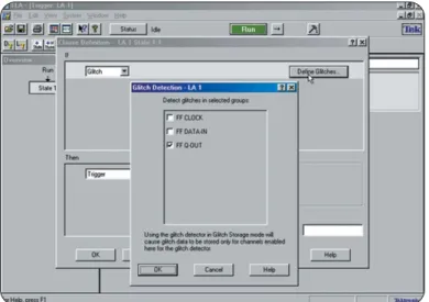 Figure 4-3: Glitch Detection dialog box.
