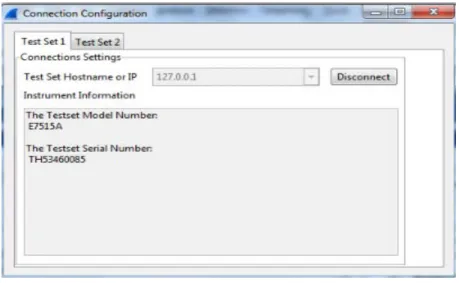Figure 5-8: Connection Configuration Window 