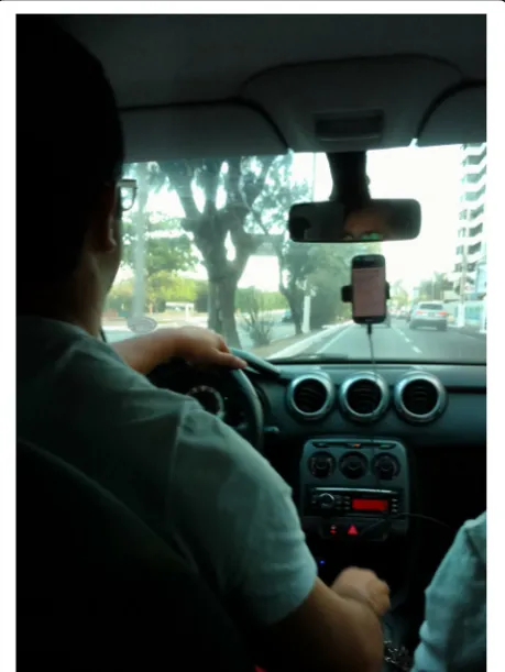Fig. 15 Smartphone in mounted position