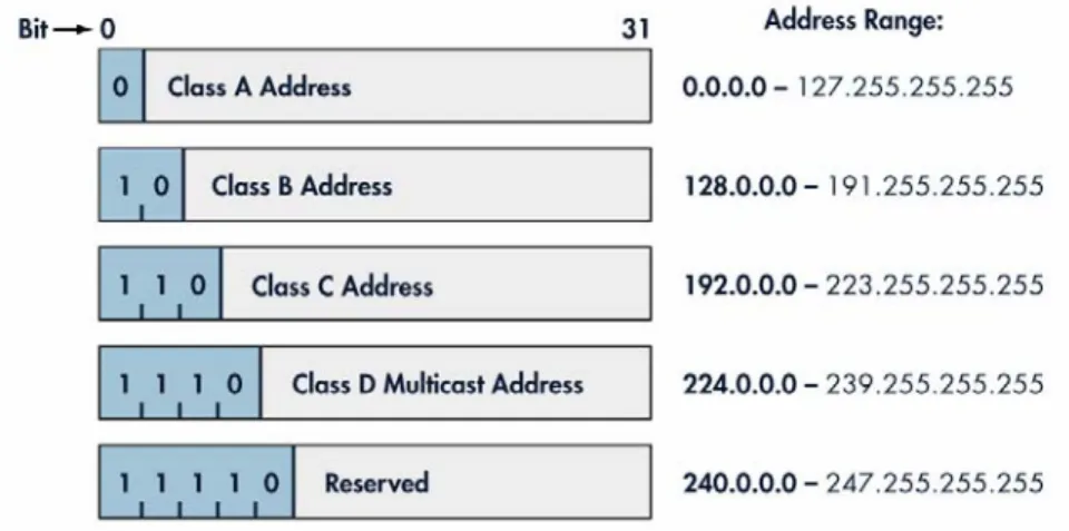 Figure 6: Multicast Addressing Classification 