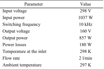Fig. 17. Measured (left) and simulated (right) thermal map on the upper surface of the cooler + HBS assembly at the steady–state operating conditions of Tab