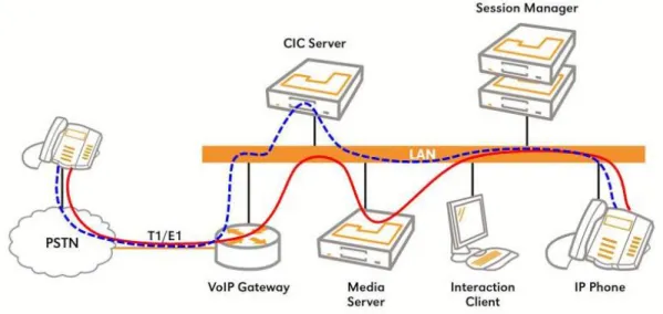 Figure 8. Session Manager configured for CIC 