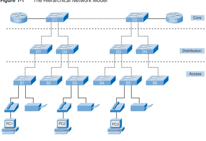Figure 1-1 The Hierarchical Network Model