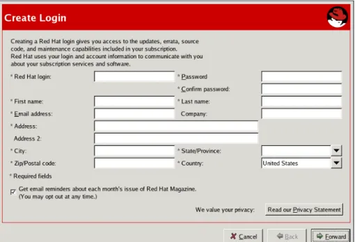 Figure 2.5. Create a User Account
