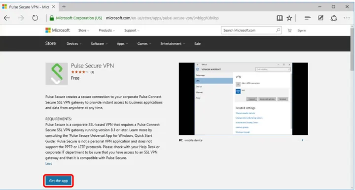 Figure 1:  Universal App for Windows 