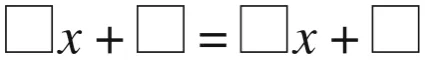Fig. 6 Study 2 BDevising equations^ task