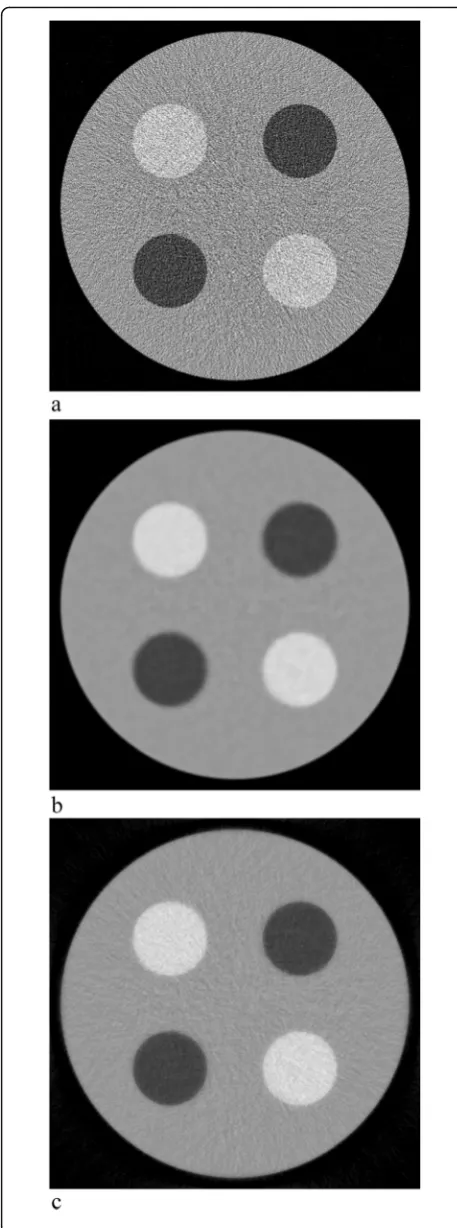 Fig. 11 Larger image display for lower noise transmission datareconstructions. a: View of the upper-right image in Fig