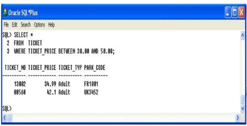 Figure 14 shows the output you should see for this query. 