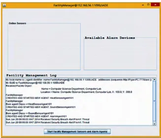 Figure 1. Security System Agent. 