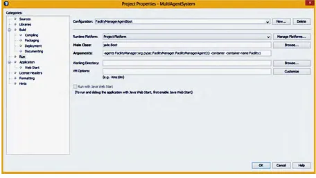 Figure 8. Facility Manager Agent Boot Command. 