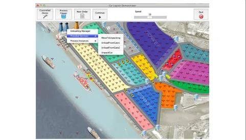 Fig. 13 Scenario Viewer. Scenario Viewer component of the ASTRO-CAptEvo framework