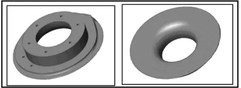 Figure 21. Detail design drawing of the vaneless diffuser. 