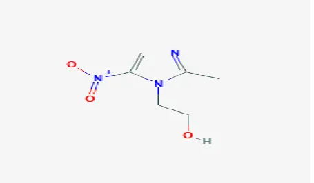 Fig. 1: Chemical structure of Metronidazole. 