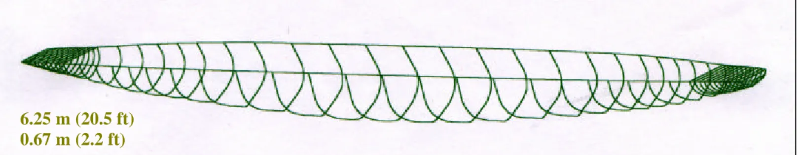 Figure 1. Three Dimensional Wire Frame Model of Tropical Storm 3.4 Analysis