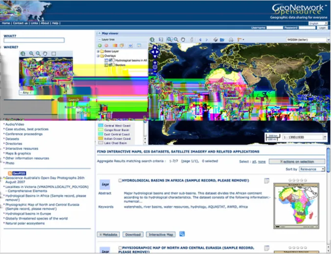 Figure 2.16: The interactive map viewer