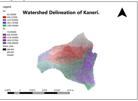 Figure 6. Slope Map of Kaneri  