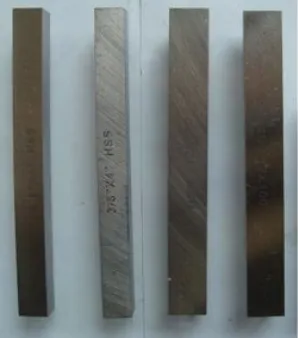 Figure 2 shows the geometry of tool used in the experiment. Rake and clearance angles of the tool are grounded with acceptable  surface finish and tolerances according to ISO 3685