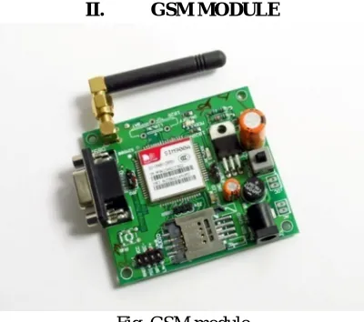Fig. GSM module 
